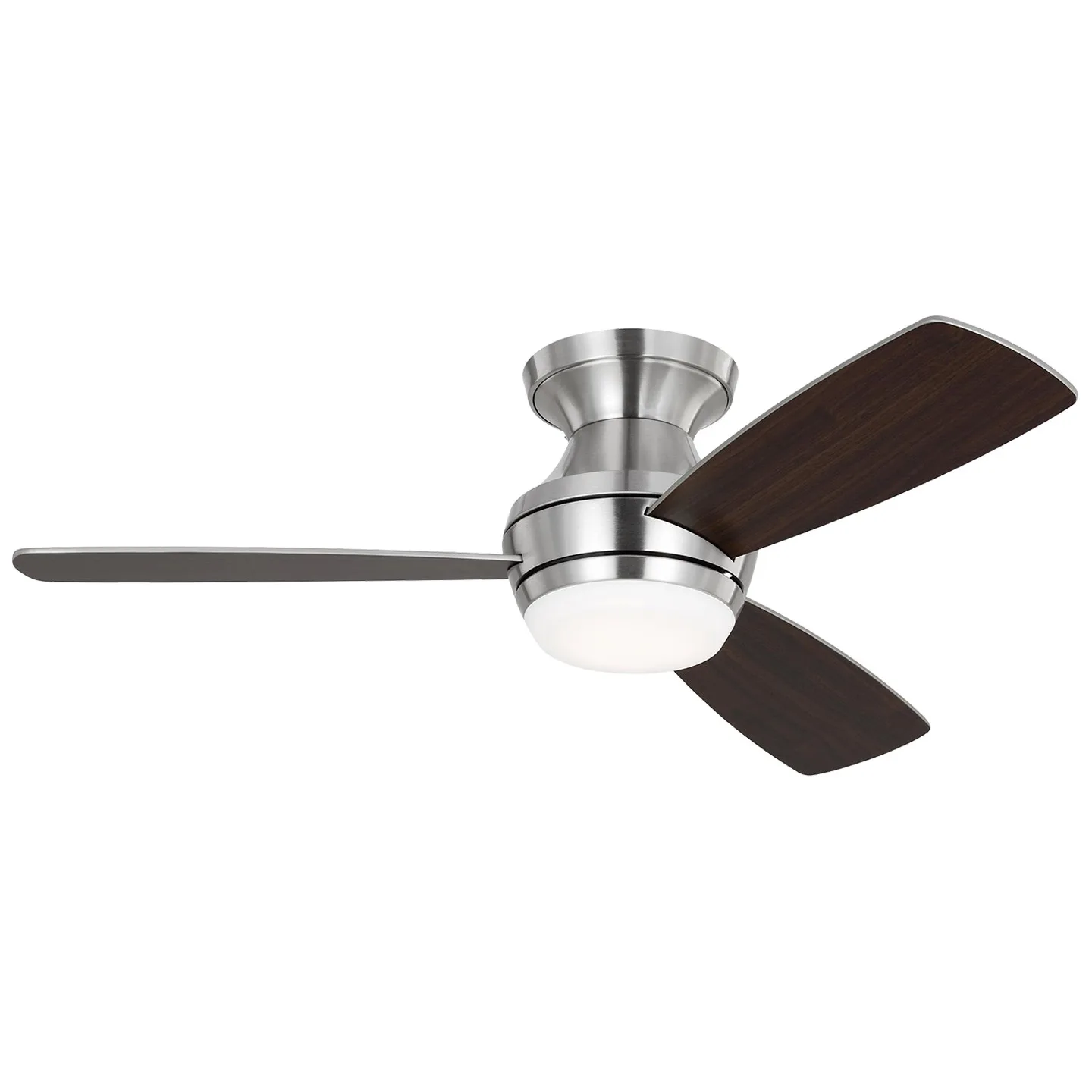 Ikon 44" LED Ceiling Fan in Brushed Steel