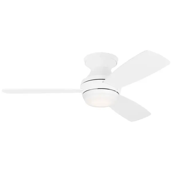 Ikon 44" LED Ceiling Fan in Matte White