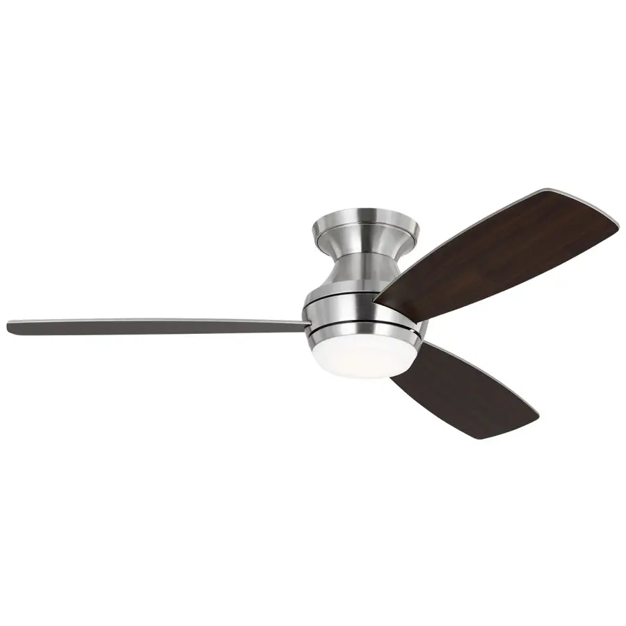 Ikon 52" LED Ceiling Fan in Brushed Steel