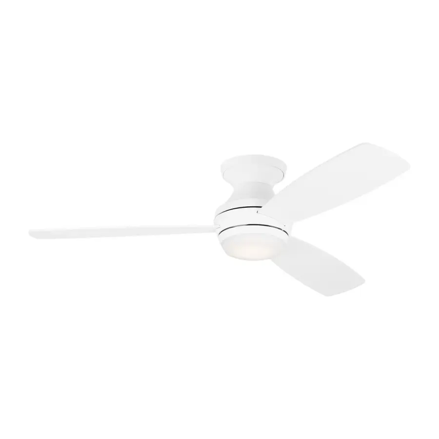 Ikon 52" LED Ceiling Fan in Matte White