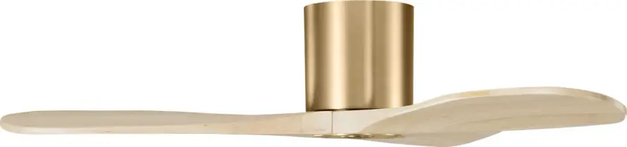 Maverick Smart 44" Hugger Ceiling Fan in Burnished Brass - Image 1