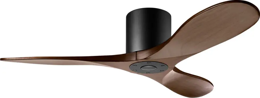 Maverick Smart 44" Hugger Ceiling Fan in Matte Black - Image 1