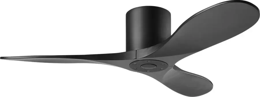 Maverick Smart 44" Hugger Ceiling Fan in Matte Black - Image 1
