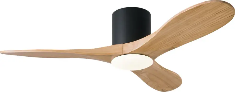 Maverick Smart 44" Hugger LED Ceiling Fan in Matte Black - Image 1