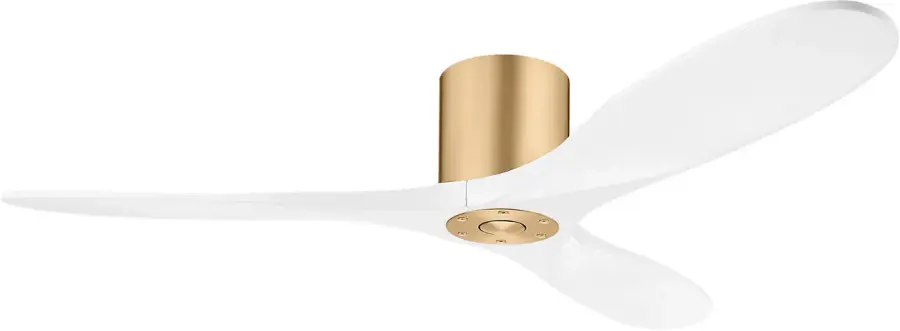 Maverick Smart 52" Hugger Ceiling Fan in Burnished Brass - Image 2