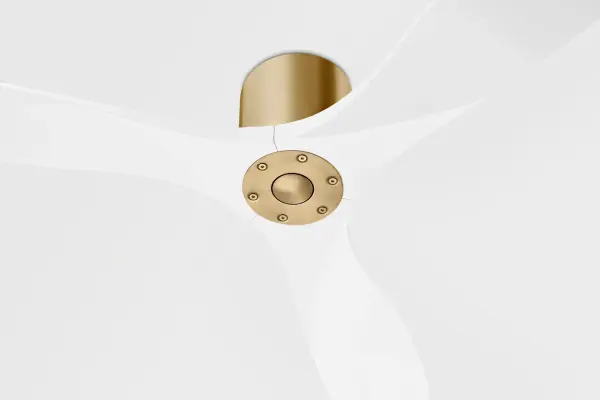 Maverick Smart 52" Hugger Ceiling Fan in Burnished Brass - Image 3