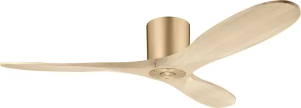 The Maverick Smart 52" combines sleek modern design with practical functionality for low-ceiling spaces. Its DC motor delivers whisper-quiet operation with energy efficiency, while smart controls enable adaptive performance.