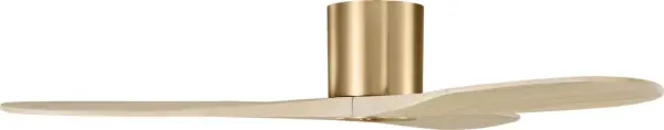 The Maverick Smart 52" combines sleek modern design with practical functionality for low-ceiling spaces. Its DC motor delivers whisper-quiet operation with energy efficiency, while smart controls enable adaptive performance. - alternate view