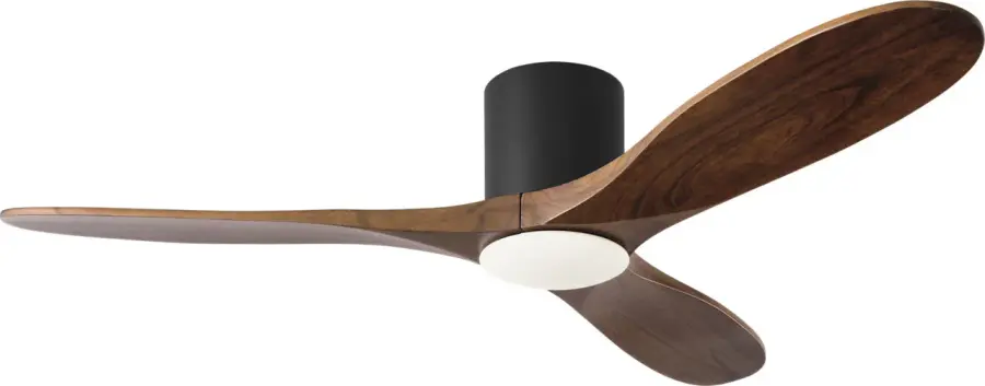 Maverick Smart 52" Hugger LED Ceiling Fan in Matte Black - Image 1