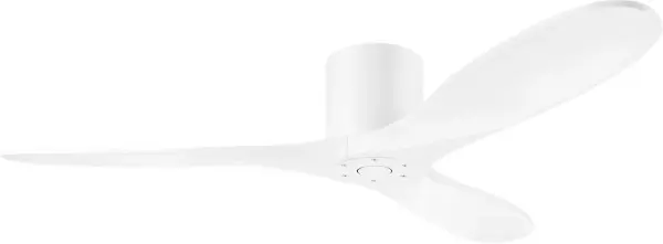 The Maverick Smart 52" combines modern design with practical functionality. Its flush-mount profile maximizes headroom while the energy-efficient DC motor delivers whisper-quiet operation and smart home integration.