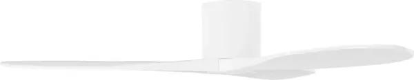 The Maverick Smart 52" combines modern design with practical functionality. Its flush-mount profile maximizes headroom while the energy-efficient DC motor delivers whisper-quiet operation and smart home integration. - alternate view
