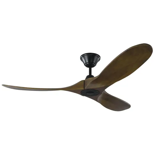 The Maverick 52" combines sleek modern design with outstanding performance. Its DC motor delivers 5889 CFM while using just 27 watts, earning ENERGY STAR certification. Hand-carved balsa wood blades and six-speed control make it ideal for large spaces.