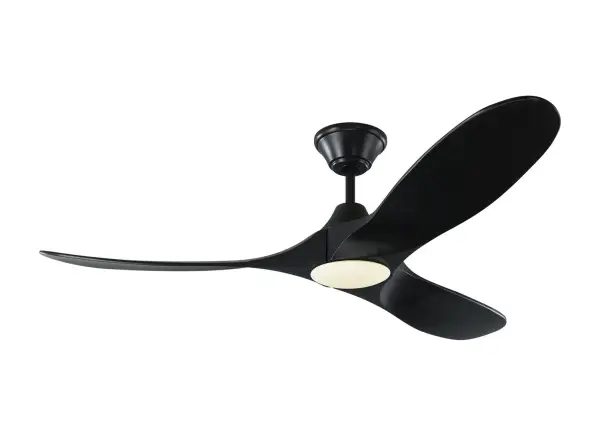 The Maverick 52" combines sleek modern design with exceptional energy efficiency. Its DC motor, hand-carved balsa wood blades, and integrated LED deliver powerful airflow and quality lighting while maintaining ENERGY STAR qualification.