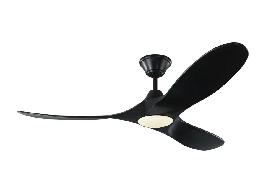 Maverick 52" LED Ceiling Fan in Matte Black