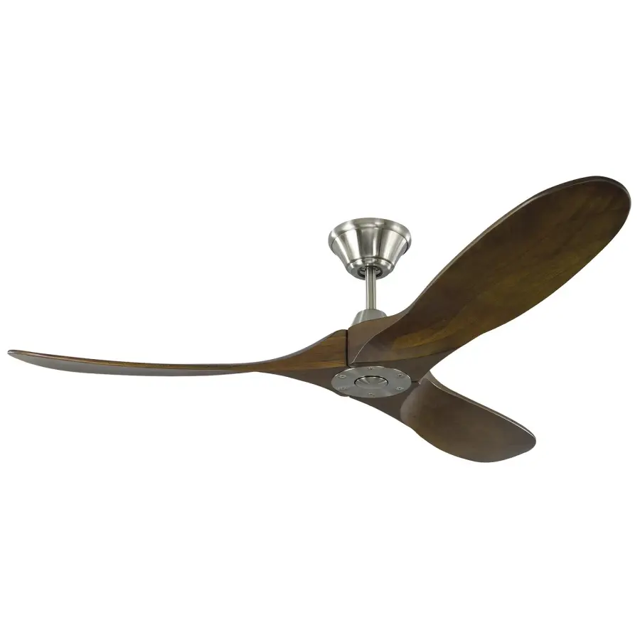Maverick 52" Ceiling Fan in Brushed Steel