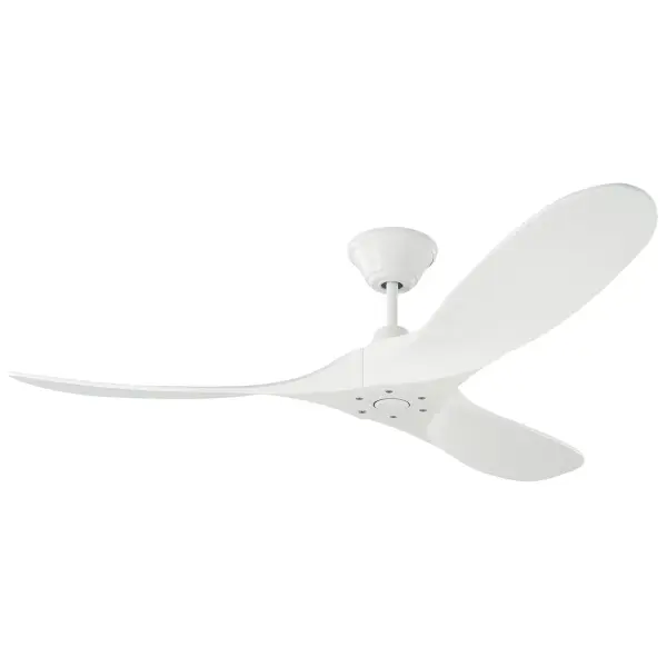 The Maverick 52" delivers impressive performance with its DC motor and 5889 CFM airflow while maintaining ultra-low energy consumption. The sleek 3-blade design with hand-carved balsa wood blades creates a distinctive modern profile perfect for contemporary spaces.