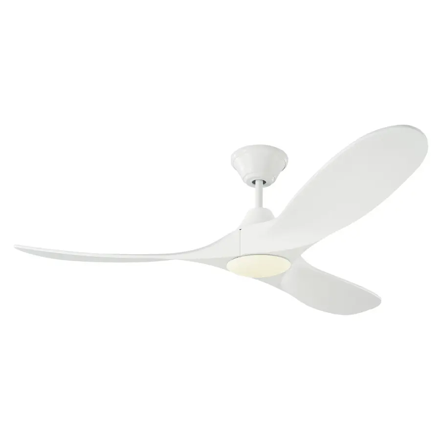 Maverick 52" LED Ceiling Fan in Matte White