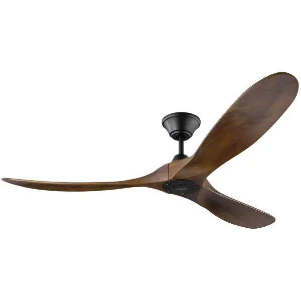 The Maverick 60" combines sleek modern design with outstanding airflow efficiency (246 CFM/W). Its DC motor, hand-carved balsa wood blades, and damp rating make it ideal for large indoor spaces and covered outdoor areas.