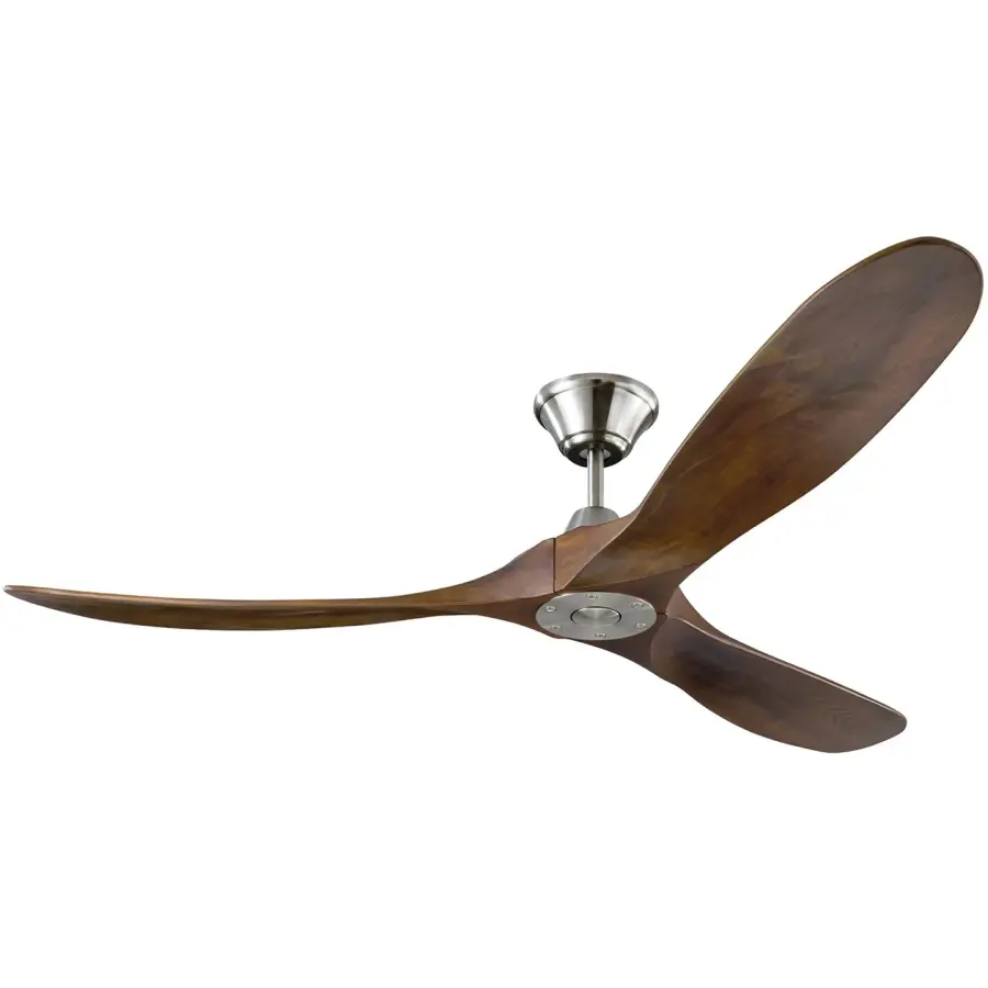 Maverick 60" Ceiling Fan in Brushed Steel