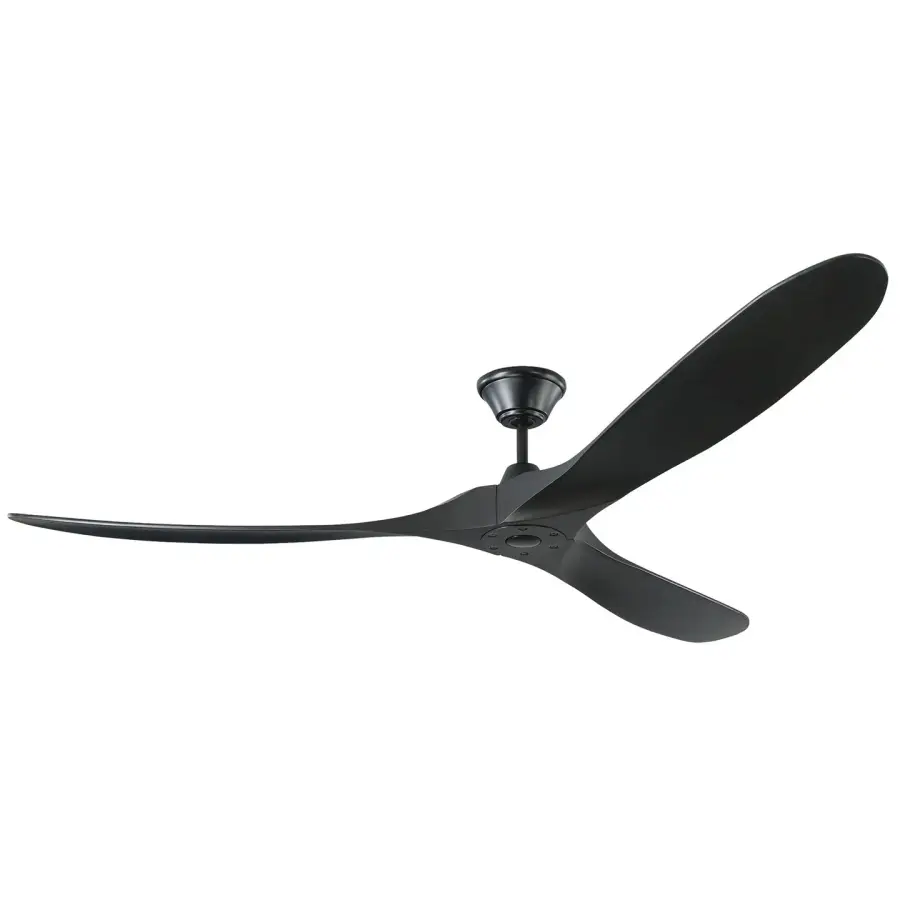 Maverick 70" Ceiling Fan in Matte Black