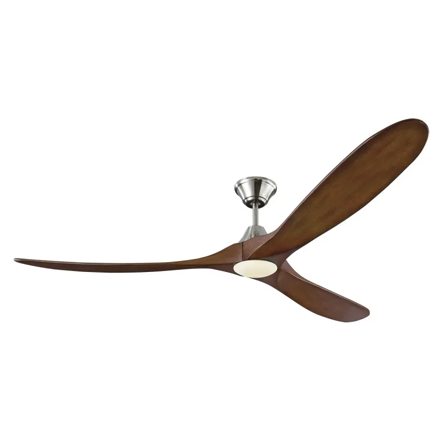 Maverick 70" LED Ceiling Fan in Brushed Steel