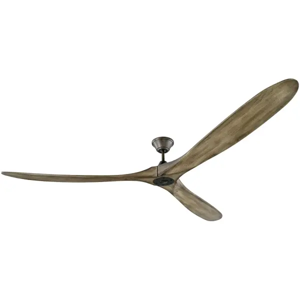 The Maverick 88" delivers industrial-strength airflow with residential elegance. Its massive 88-inch blade sweep and DC motor efficiency make it ideal for extra-large rooms and covered outdoor areas.