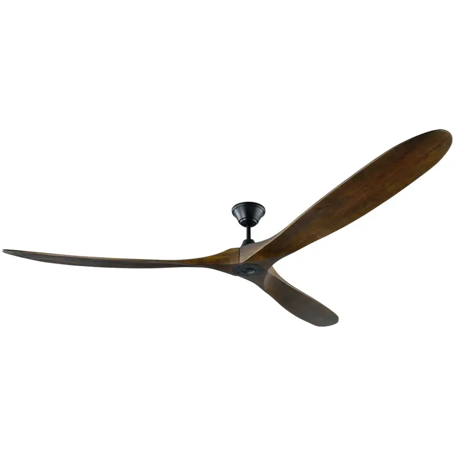 Maverick 88" Ceiling Fan in Matte Black