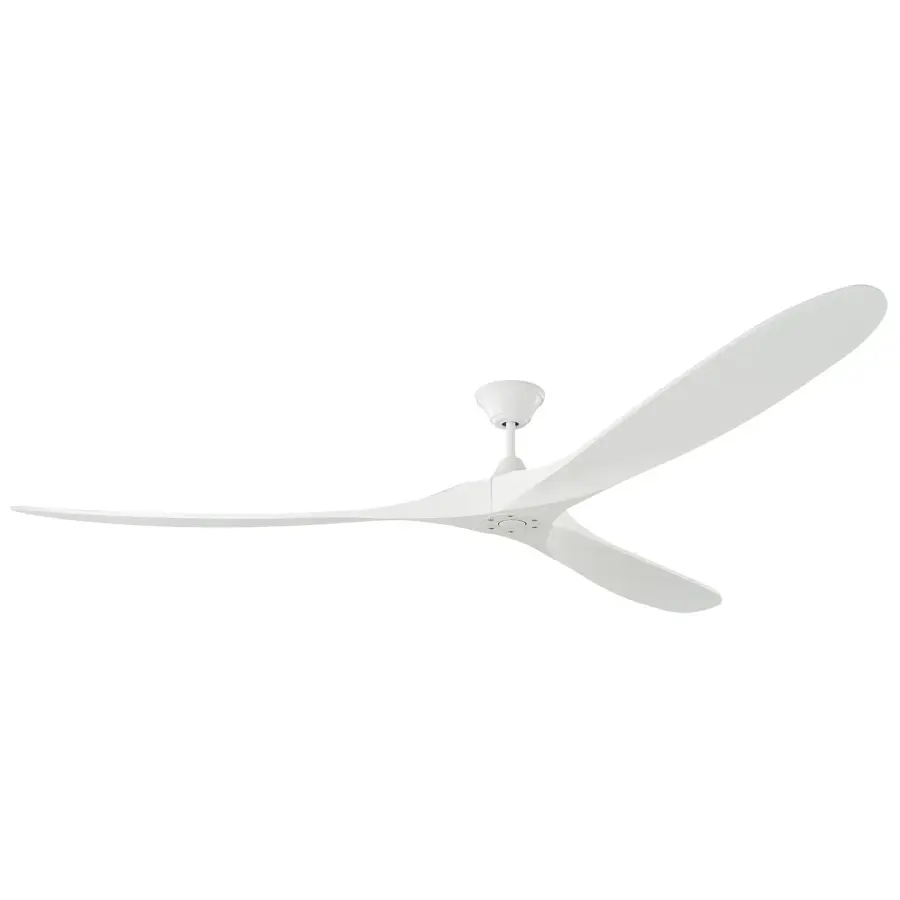 Maverick 88" Ceiling Fan in Matte White