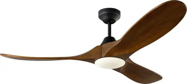 The Maverick Smart 52" combines stunning hand-carved balsa wood blades with intelligent DC motor technology. Damp-rated for versatility, it delivers whisper-quiet operation and impressive energy efficiency while complementing any modern or organic design aesthetic.