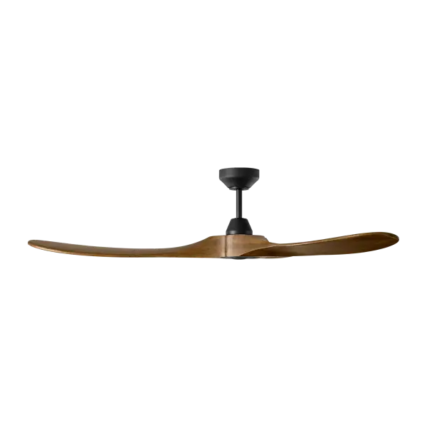 Maverick Smart 60" Ceiling Fan in Midnight Black with Dark Walnut Blades - Image 3