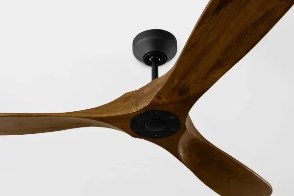 Maverick Smart 60" Ceiling Fan in Midnight Black with Dark Walnut Blades - Image 6
