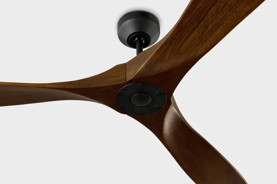 Maverick Smart 70" Ceiling Fan in Midnight Black with Dark Walnut Blades - Image 3