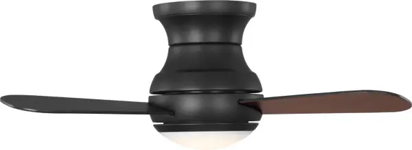 Orbis 32" Hugger LED Ceiling Fan in Midnight Black - Image 5