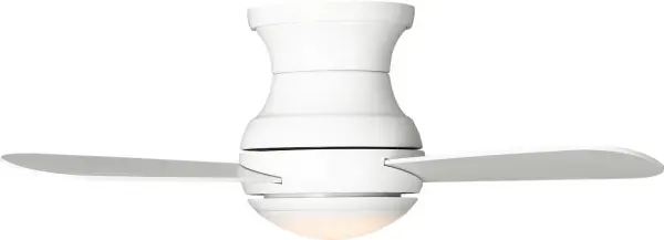 Orbis 32" Hugger LED Ceiling Fan with Light Kit - Image 3