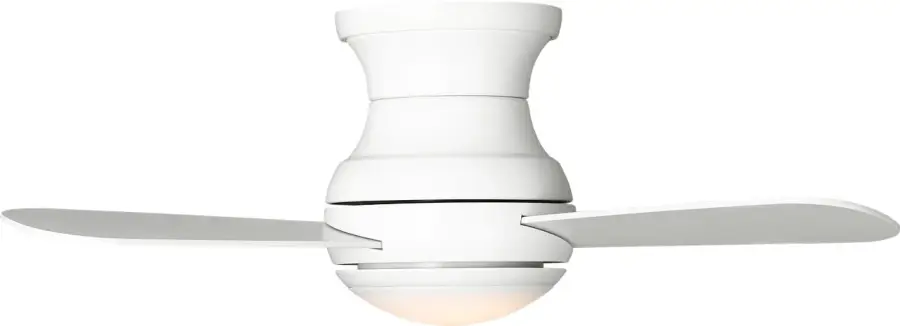 Orbis 32" Hugger LED Ceiling Fan with Light Kit - Image 3
