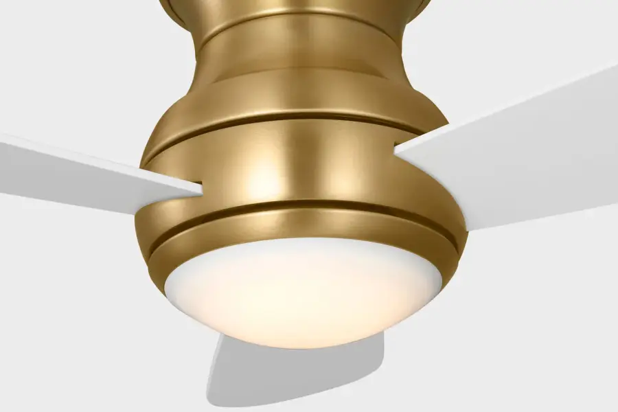 Orbis 32" Hugger LED Ceiling Fan with Light Kit - Image 4