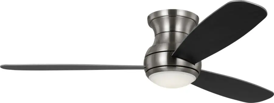 Orbis 52" Hugger LED Ceiling Fan with Light Kit - Image 1