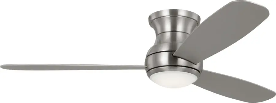 Orbis 52" Hugger LED Ceiling Fan with Light Kit - Image 2