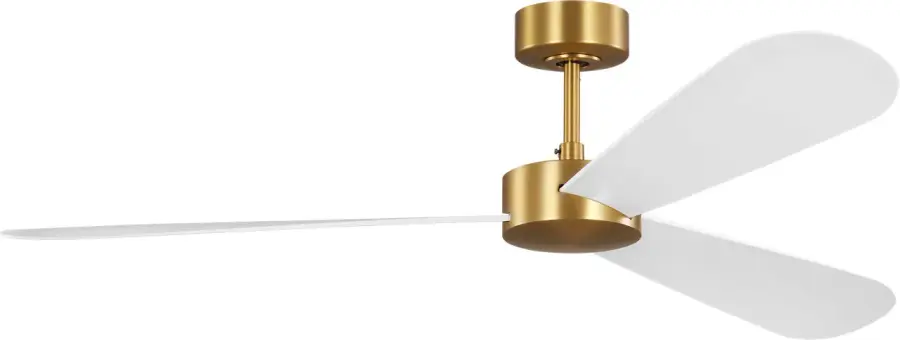 Paddle Smart 60" Ceiling Fan in Burnished Brass - Image 1