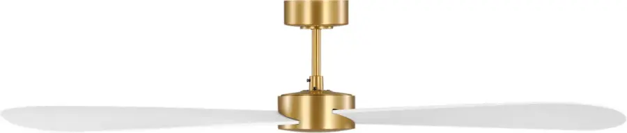 Paddle Smart 60" Ceiling Fan in Burnished Brass - Image 2