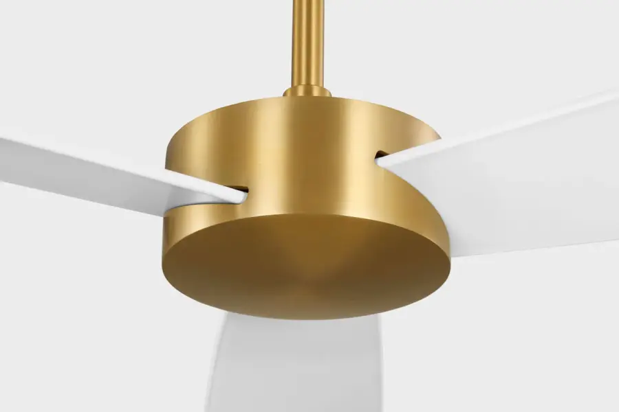 Paddle Smart 60" Ceiling Fan in Burnished Brass - Image 4