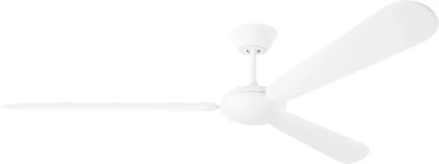 Pod Smart 64" Ceiling Fan in Matte White - Image 1
