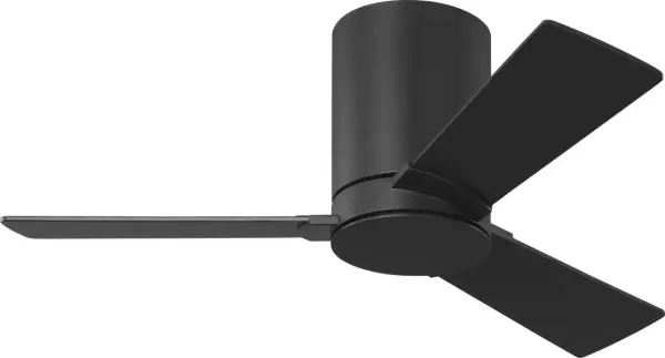 The Rozzen 32" Hugger combines sleek contemporary design with practical functionality for tight spaces. Its flush-mount profile and compact 32" blade span make it ideal for rooms with low ceilings or limited square footage.