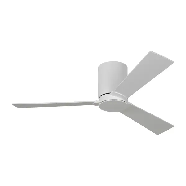 The Rozzen combines minimalist design with exceptional performance. Its 6-speed DC motor delivers 4343 CFM airflow at industry-leading efficiency, while the clean matte white finish and plywood blades suit contemporary spaces perfectly.