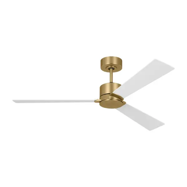 Rozzen 52" Ceiling Fan in Burnished Brass