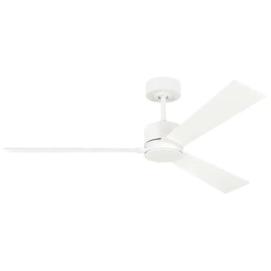 Rozzen 52" Ceiling Fan in Matte White