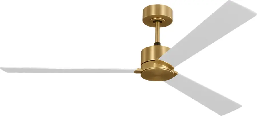 Rozzen Smart 60" Ceiling Fan in Burnished Brass