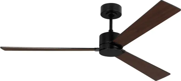 The Rozzen Smart 60" combines modern aesthetics with advanced smart home integration. Its expansive blade span delivers powerful airflow for larger spaces, while compatibility with Alexa, Google Home, and SmartThings offers convenient control. - alternate view