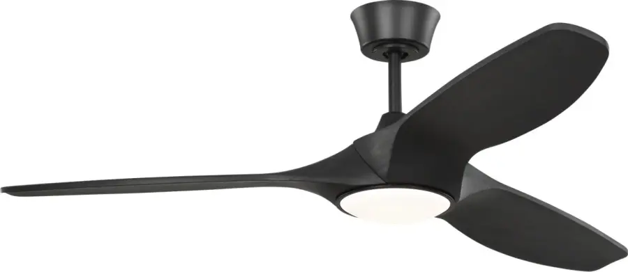 Selen Smart 52" LED Ceiling Fan in Midnight Black - Image 1