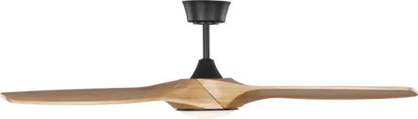 The Selen Smart Fan by Marie Flanigan combines sculptural simplicity with modern functionality. Its clean lines and integrated LED lighting create a balanced, timeless presence that enhances contemporary spaces with seamless smart control. - alternate view